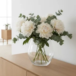 Arja glassvase klar rund 23 x 23 cm