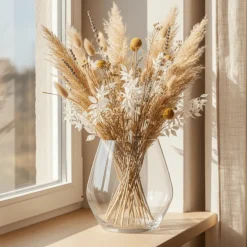 Arja glassvase klar rund 23 x 23 cm