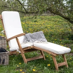 Arrecife solstol natur/hvit 197 cm