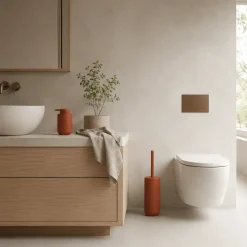 Baderomssett Ume terracotta