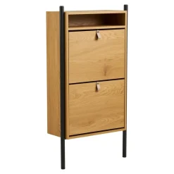 Barco skoskap eik 62x26x118 cm