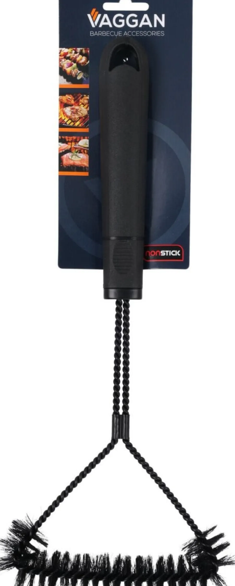 BBQ Grillbørste Rustfritt stål 39 cm