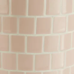 Blomsterpotte mosaikk blush ø 10,5 cm