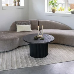 Boavista sofabord mørk brun ø80 cm