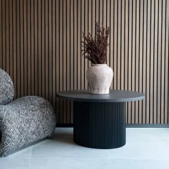 Boavista sofabord mørk brun ø80 cm