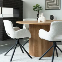 Boavista spisebord natur ø120 cm