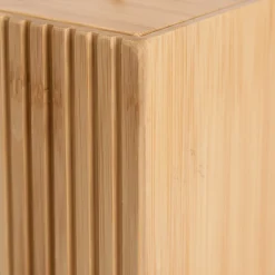 Boks bambus m/skinnstropp 9 x 9 cm