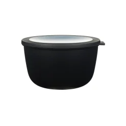 Bolle med lokk Cirqula sort 2000 ml