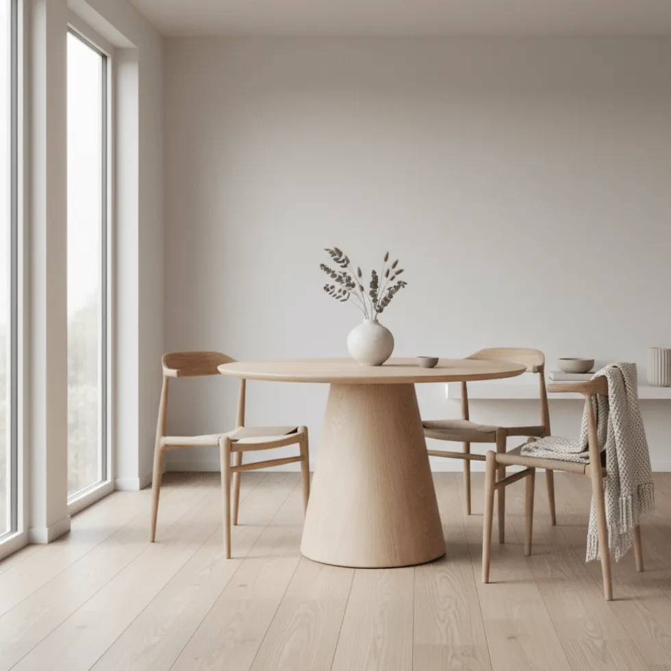 Bolton spisebord ask natur 120 cm
