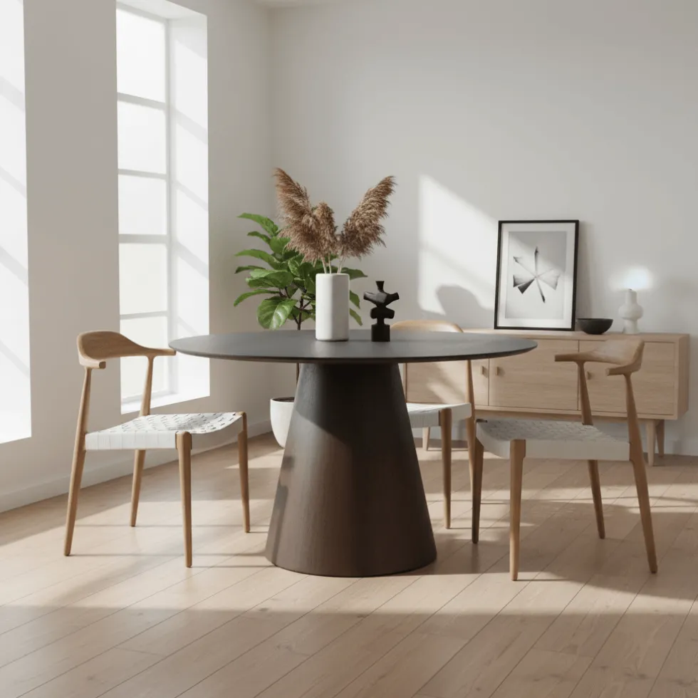 Bolton spisebord valnøtt finér 120 cm