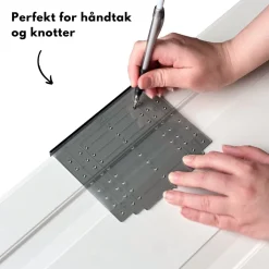 Boremal for håndtak og knotter