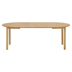 Bundaberg uttrekkbart spisebord eikefiner 120–220 cm