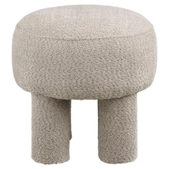 Canberra puff mørk sand ø43 cm