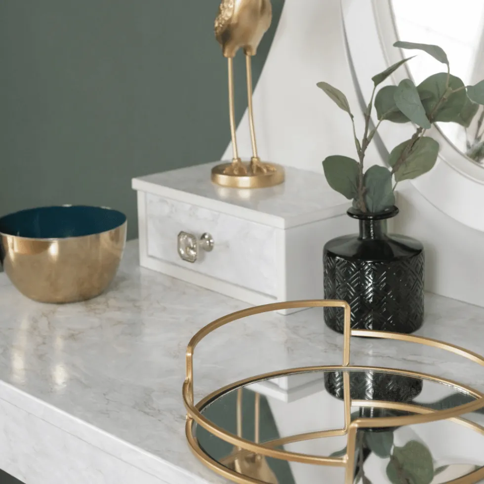 Cortes marmor gold kontaktplast