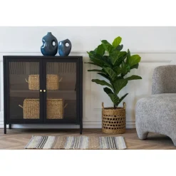 Dalby skap sort 80 x 80 cm