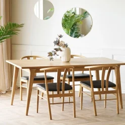 Darwin spisebord eikefiner 180–230 cm