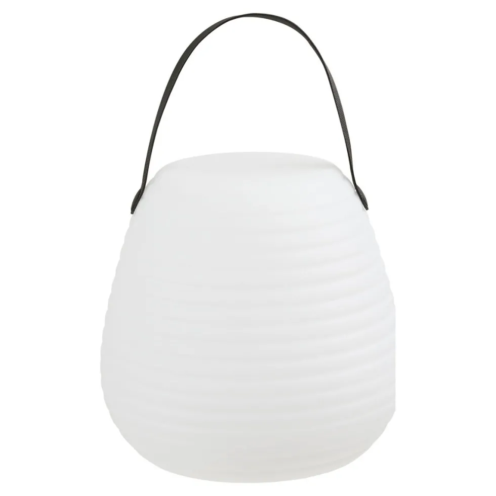 Derry LED lampe hvit 21 cm, oppladbar