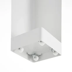 Diskré toalettpapirholder med hjul hvit 80,5 cm