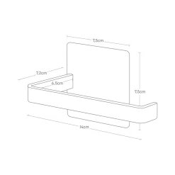 Dorullholder magnetisk sort