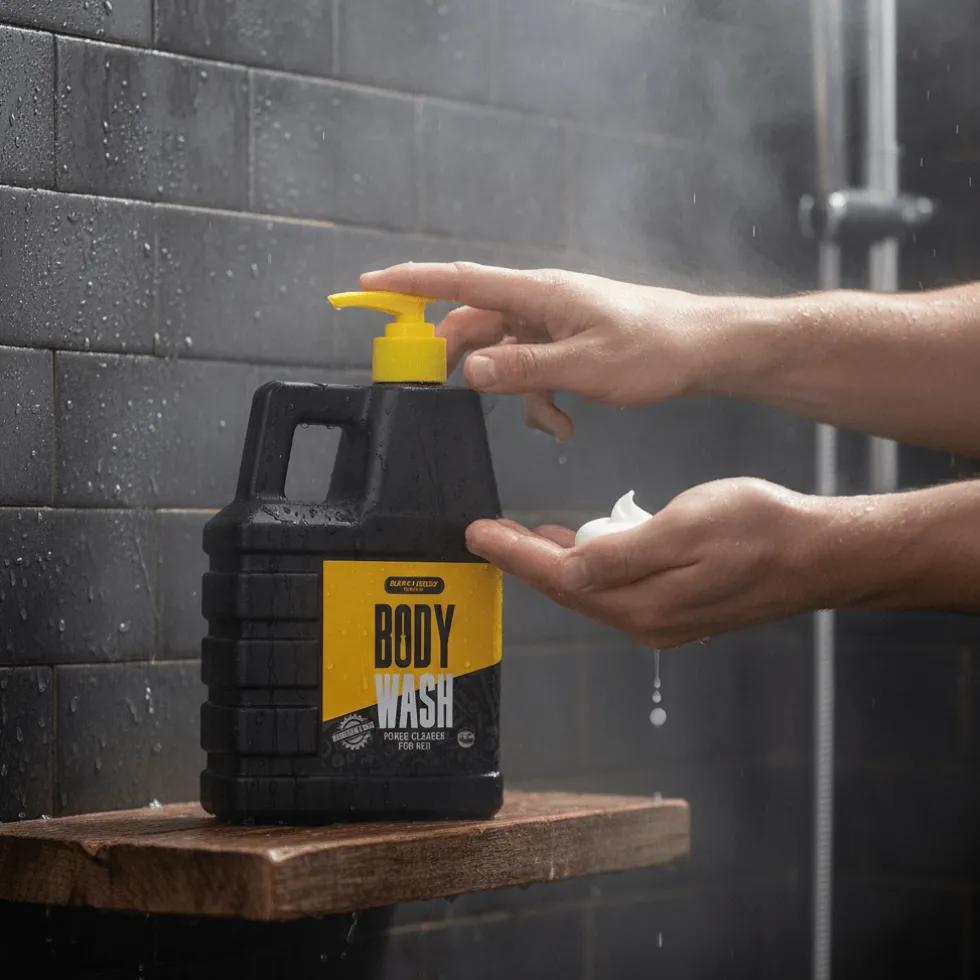 Dusjsåpe oljekanne med pumpe 740 ml