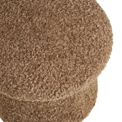 Enna puff brun ø45 cm