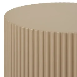 Farense sidebord mørk sand ø30 cm