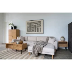 Galena pyntepute beige 45 x 45 cm