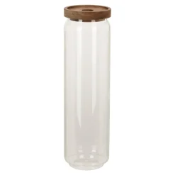 Glasskrukke med trelokk 30 x 9 cm