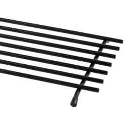 Gryterist 50 x 24 cm sort med sklisikre føtter