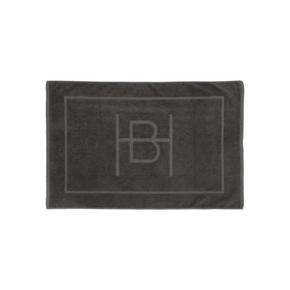 Halvor Bakke Clifton brun/grå badematte 60 x 90 cm