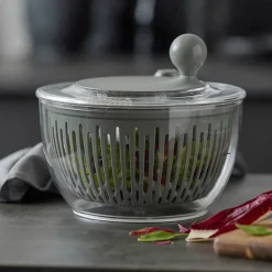 Harvest green minihakker og salatspinner sett