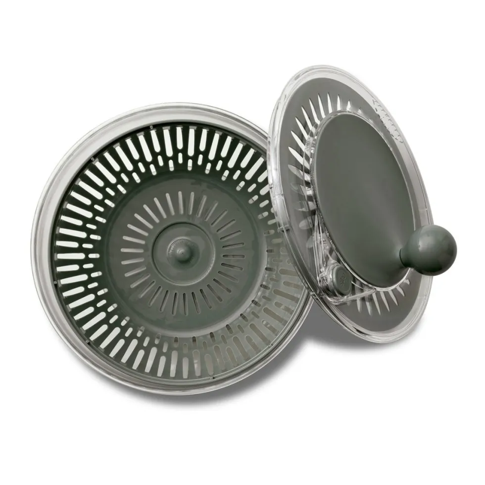 Harvest green minihakker og salatspinner sett