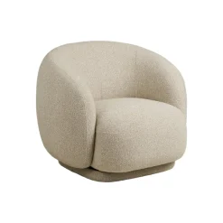 Hawkes loungestol med svingfunksjon sand