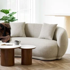 Hawkes 2,5-seters sofa sand