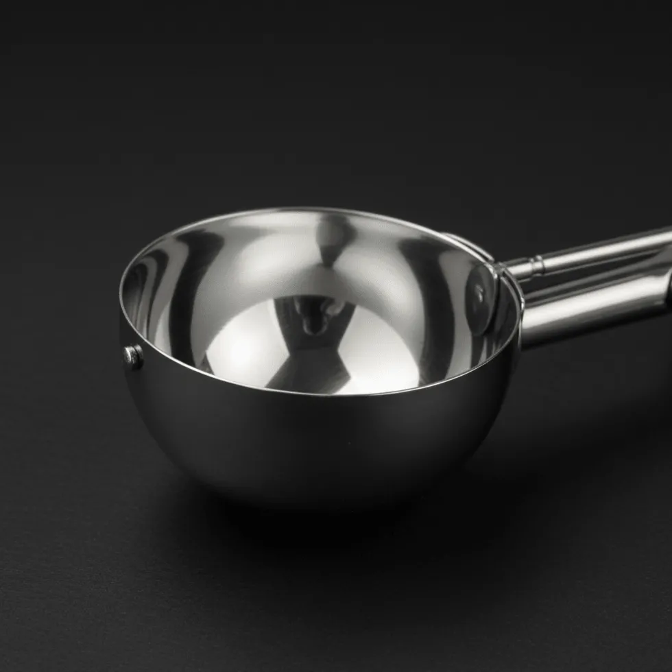 Iskremskje stål 6 cm