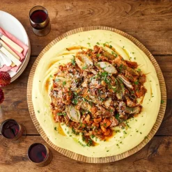 Jamie Oliver rundt serveringsbrett i mangotre Ø 48 cm