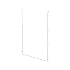 Justerbart klesstativ for garderobe med kroker