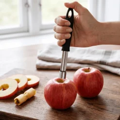 KitchenCraft Epleskjærer i rustfritt stål
