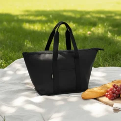 Kjølebag sort sammenleggbar 51 x 18 cm