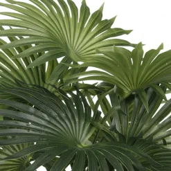 Kunstig palme grønn med potte 40 cm