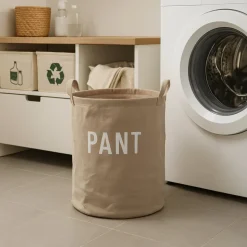 Kurv Pantesekk beige 40 x 50 cm