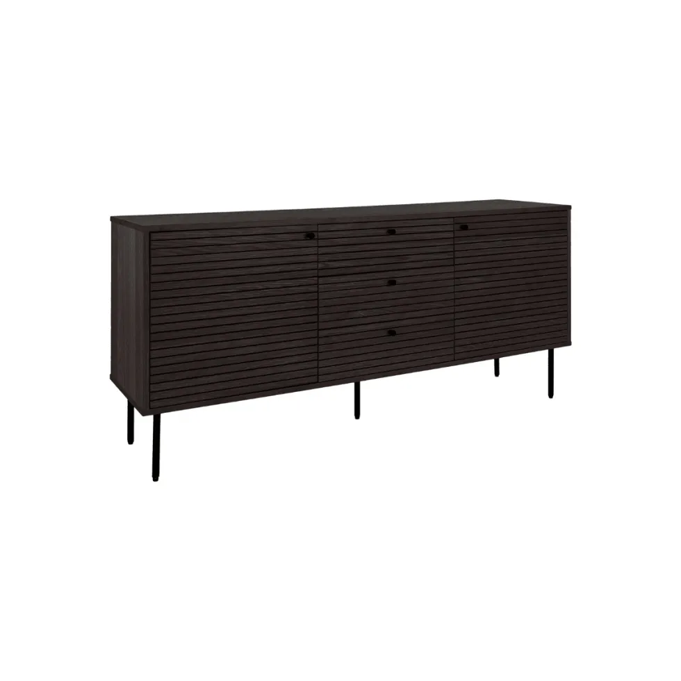 Kyoto skjenk smoked oak 150 x 40 x 74 cm