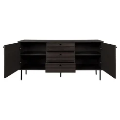 Kyoto skjenk smoked oak 150 x 40 x 74 cm