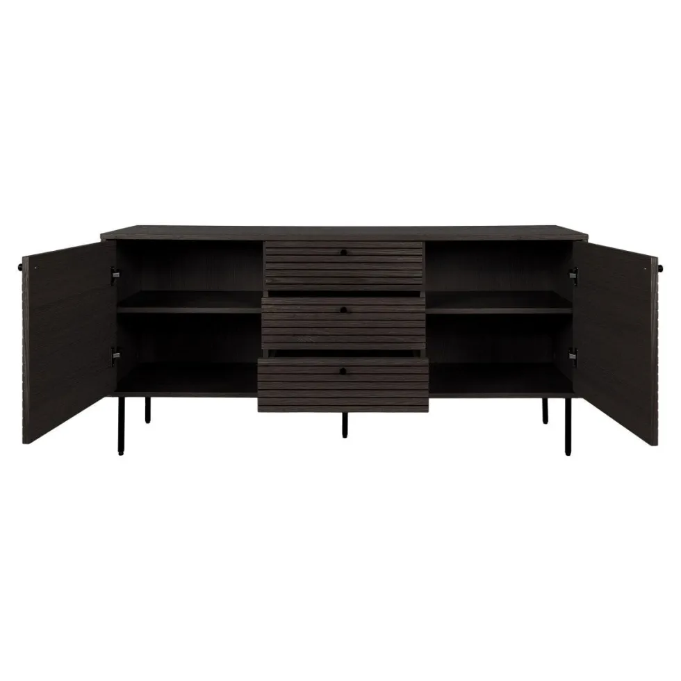 Kyoto skjenk smoked oak 150 x 40 x 74 cm