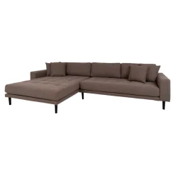 Lido Lounge sofa brun, venstrevendt