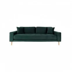 Lido 3 seters sofa mørkegrønn