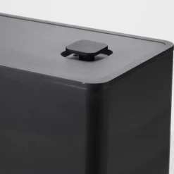 Lufttett kaffeboks med måleskje sort 1,6L