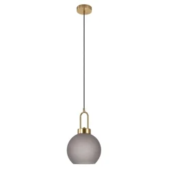 Luton taklampe matt røykfarget