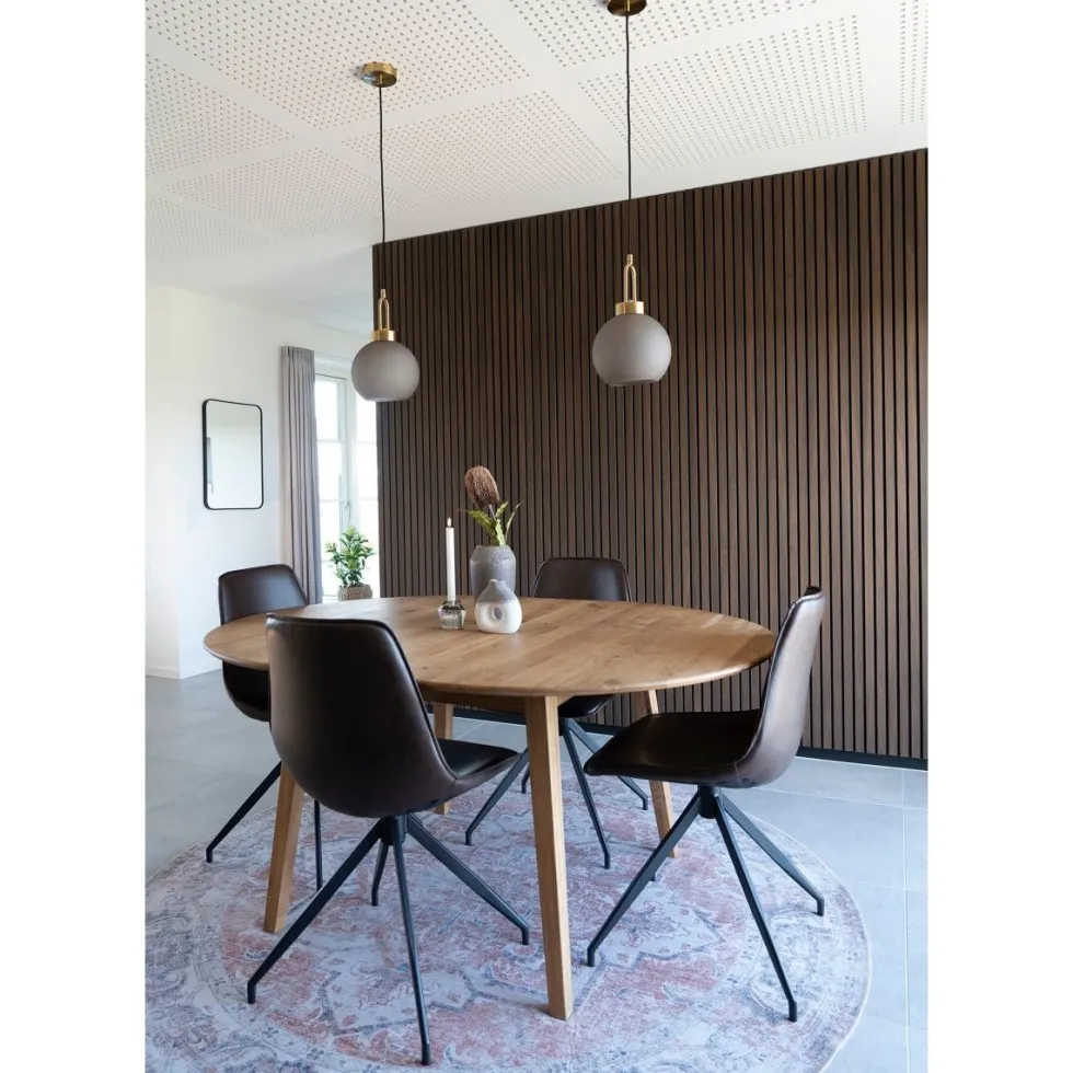 Luton taklampe matt røykfarget
