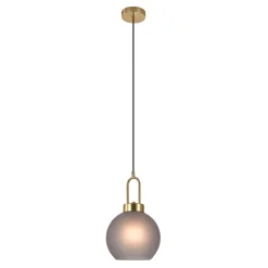 Luton taklampe matt røykfarget